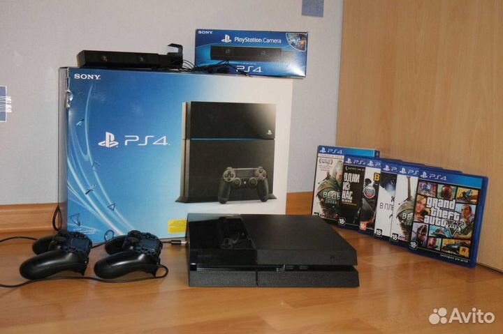 PS4 + 41 игрa, обмен на Вашу консоль пс3