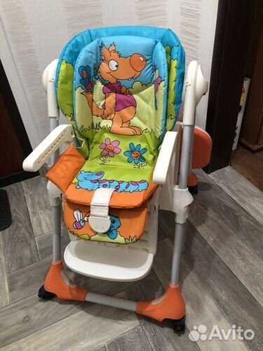 Стульчик для кормления chicco polly