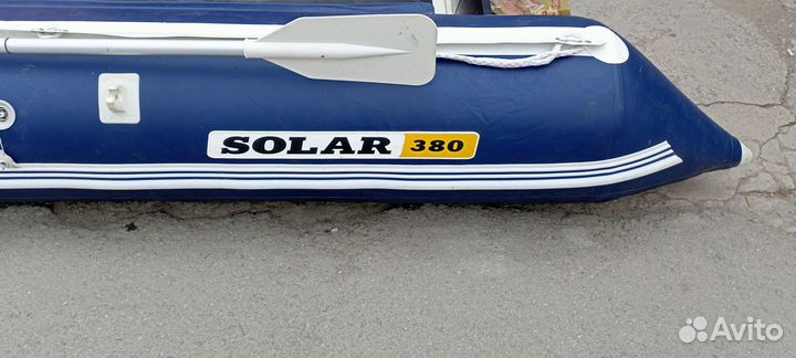 Лодка надувная Солар (Solar) 380 Синий