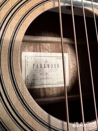 Акустическая гитара parkwood w81op