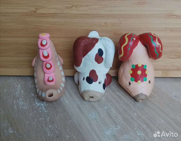 Свистульки-животные