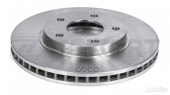 Диск торм. перед. Mitsubishi Lancer VII viii 07