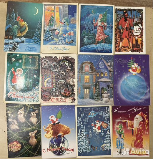 Открытки советские СССР почтовые карточки