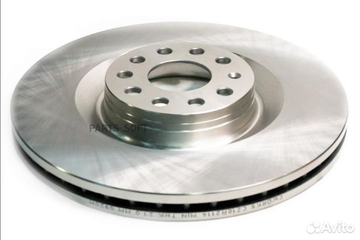 Cworks C210R2114 Тормозной диск передний