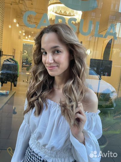 Окрашивание и стрижка волос