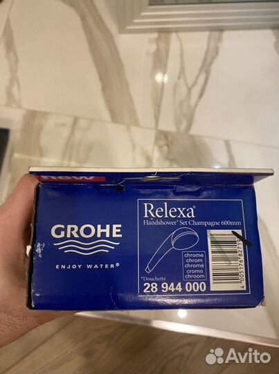 Душевой гарнитур Grohe Relexa 28945000 и 28944000