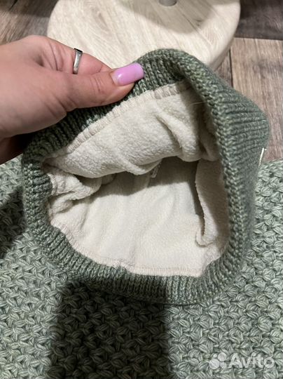 Комплект шапка и шарф / снуд