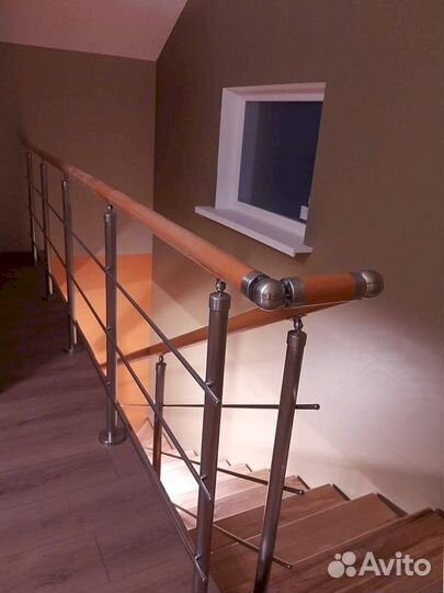 Перила, поручни из нержавеющей стали