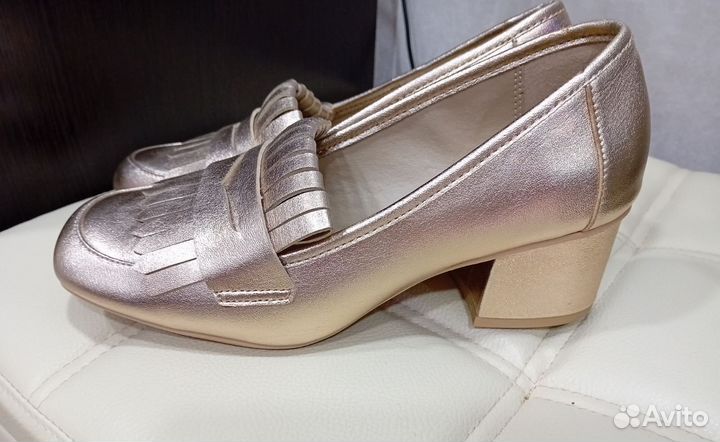 Туфли esprit экокожа новые 36