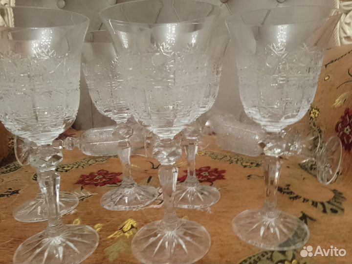 Хрустальные фужеры