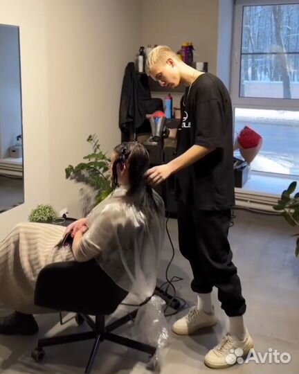 Модель на Кератин, ботокс, холодное восстановление