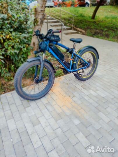 Электровелосипед фэтбайк бу
