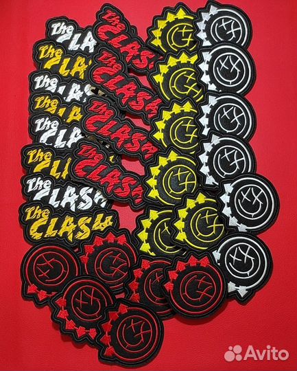 Нашивки рок ; рок атрибутика ; нашивки