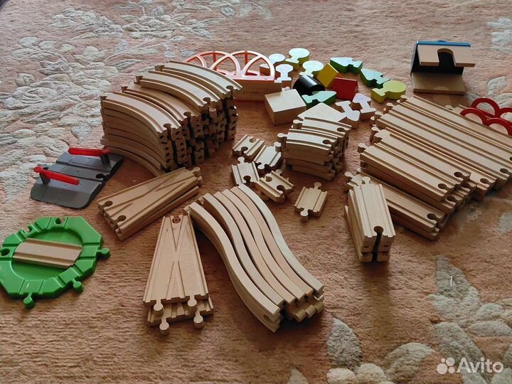 Деревянная железная дорога IKEA