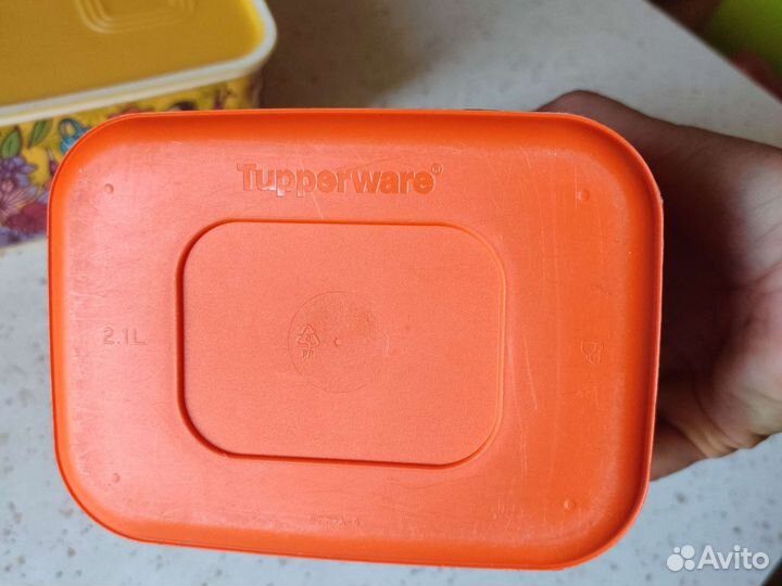 Контейнеры Акваконтроль 2,1 и 2,9л Tupperware