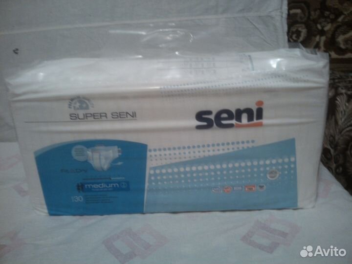 Памперсы (подгузники) для взрослых super seni