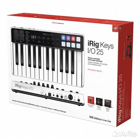 Midi контроллер IK Multimedia iRig Keys I/O 25
