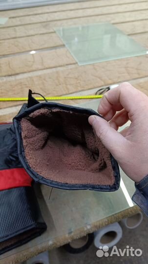 Теплые муфты на руль мотобуксировщика, снегохода