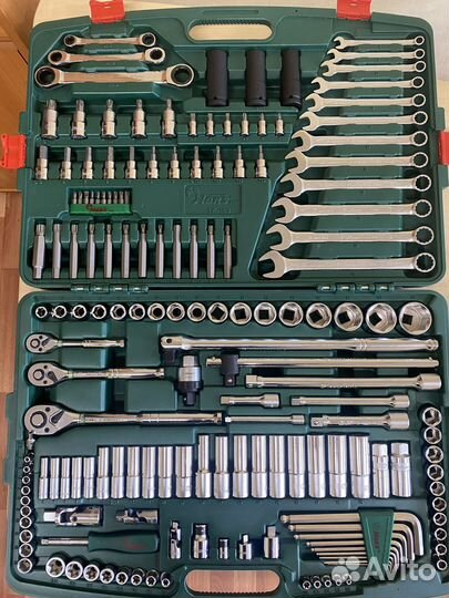 Набор инструментов Hans TK-163, с трещоткой