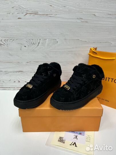 Кеды Louis Vuitton С Мехом Размеры 36-40