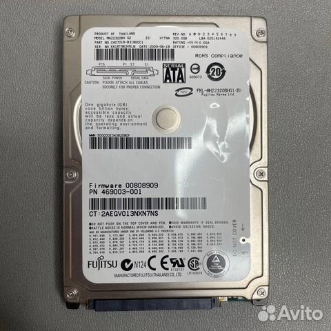 Жесткий диск Fujitsu 320 гб MHZ2320BH