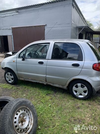 Daewoo Matiz 0.8 МТ, 2004, битый, 120 000 км