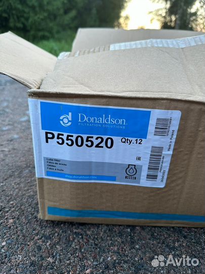 Фильтр масляный Donaldson