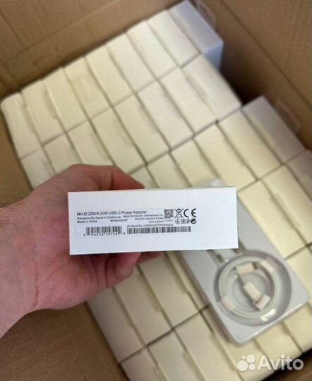 Зарядка для iPhone 20w Блок и провод