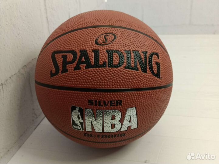 Мяч баскетбольный Spalding NBA Silver