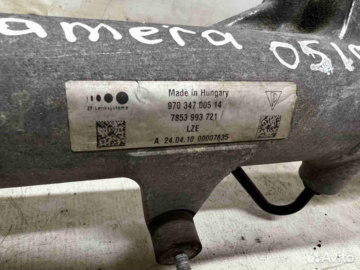 Рулевая рейка Porsche Panamera