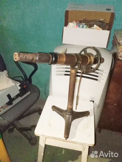 Телескоп, нивелир, старинный