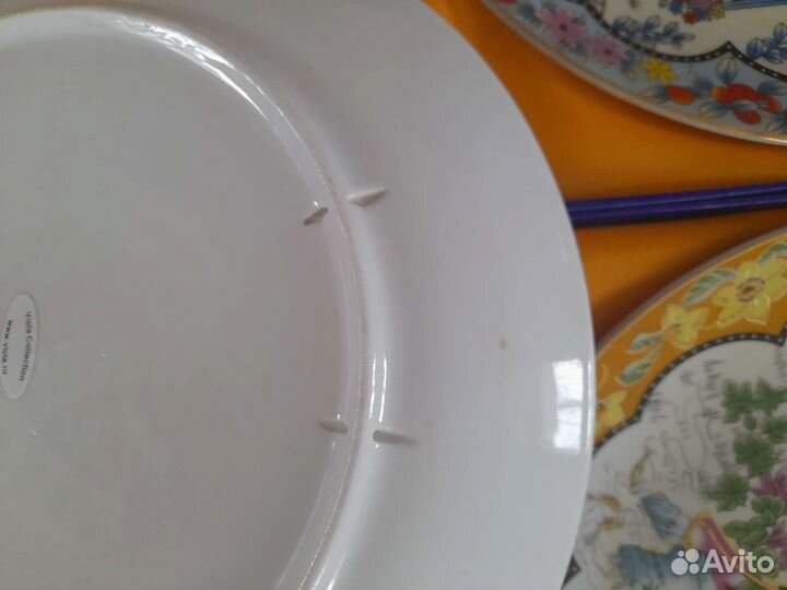 Настенная тарелка фарфор Китай