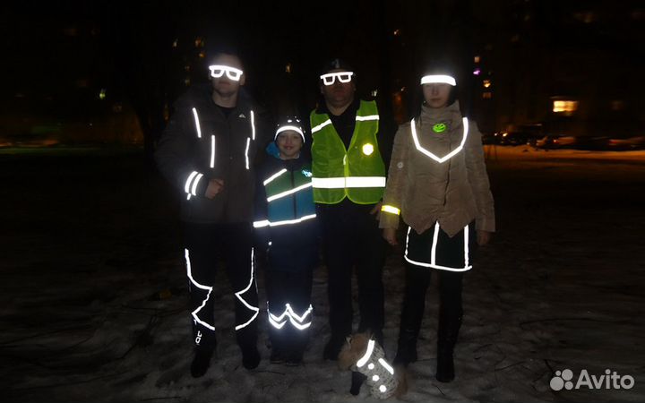 Светоотражающая светящаяся краска Akril