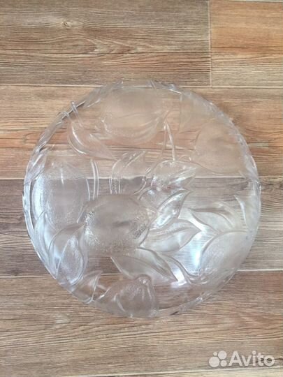 Блюдо для фруктов (фруктовница ),хрусталь