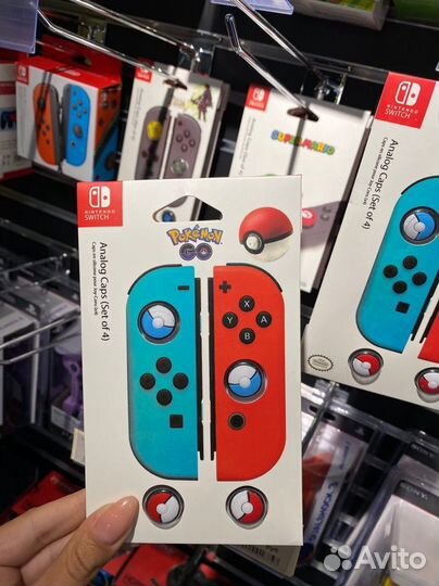 Защитные насадки для стиков Nintendo Switch