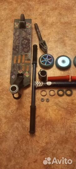 Запчасти для трюкового самоката