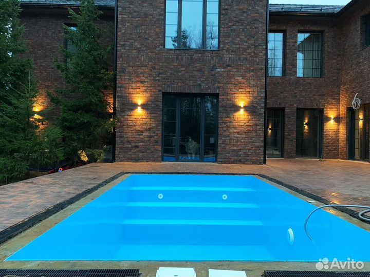 Бассейн из полипропилена 5x3