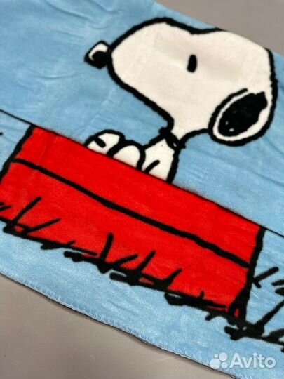 Детский флисовый плед