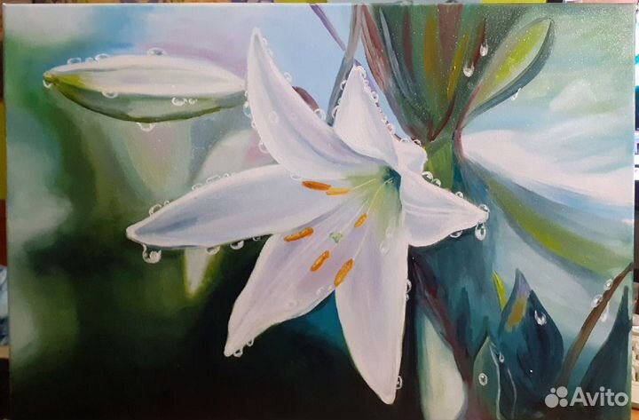 Картина маслом на холсте