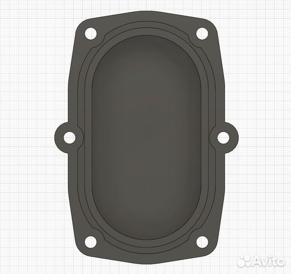 Крышка вспомогательного водяного насоса anlet