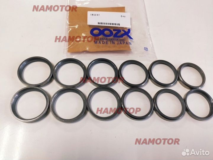 Седло клапана komatsu 6D155, 0222-0037, 6127-11-1335. (впуск) fuji