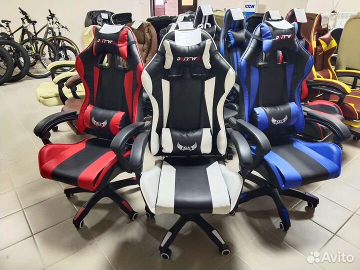 Новое игровое компьютерное кресло(стул) 4 цвета