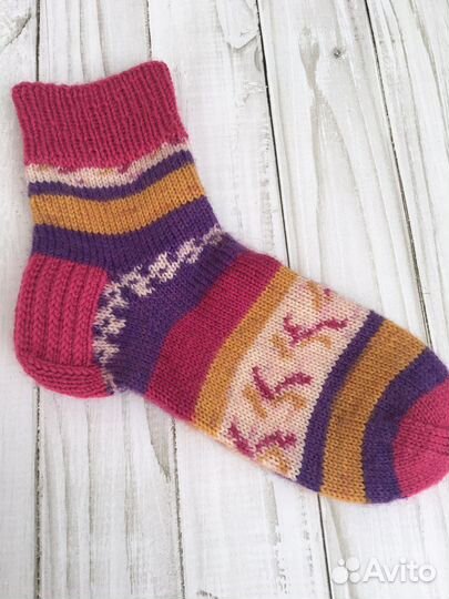 Носки вязаные