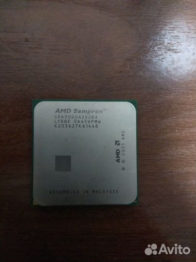 Процессор amd sempron