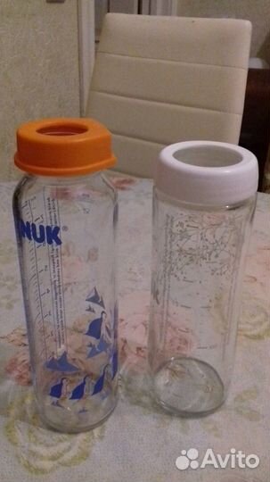 Бутылочки стекло NUK