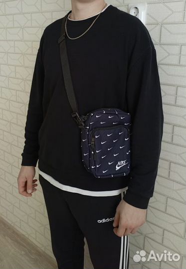 Сумка через плечо nike swoosh