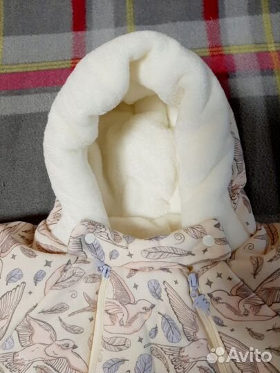 Зимний конверт на выписку