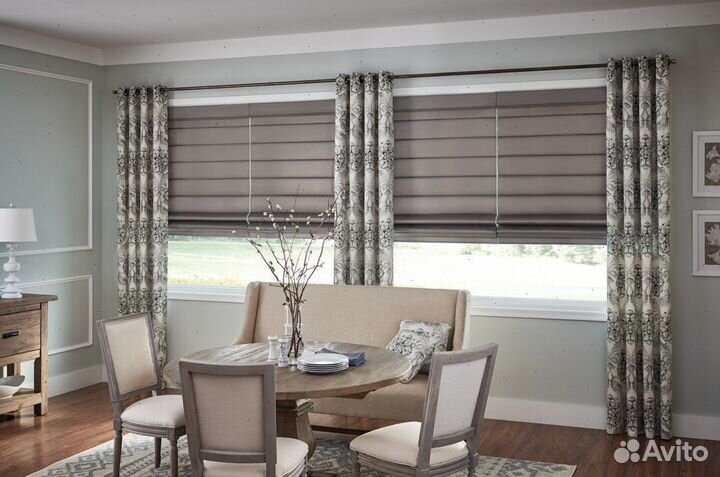 Римские шторы. Вызовите дизайнера бесплатно