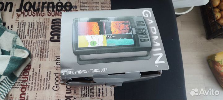 Эхолот Garmin striker vivid 9sv