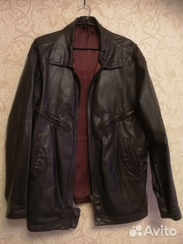 Кожаная куртка шевретовая лётного состава ввс